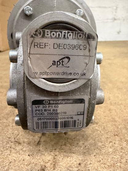 Bonfiglioli DC Motor and Gearbox Assembly